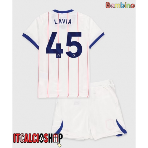 Chelsea Romeo Lavia #45 Terza Maglia Bambino 2026-27 Manica Corta (+ Pantaloni corti)